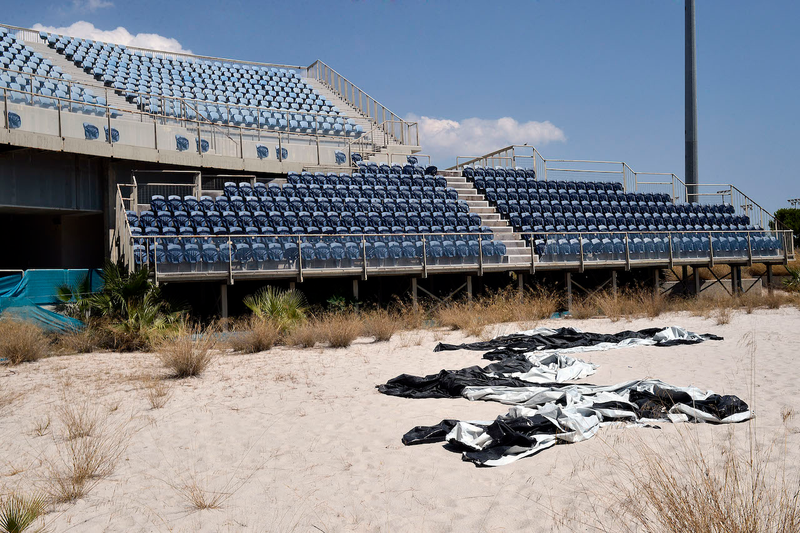 Illustration for article titled The Desolate State of Athens Olympic Venues 10 Years Later